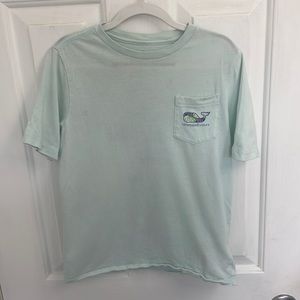 Light blue/green boys vineyard vines tshirt size M 8-10